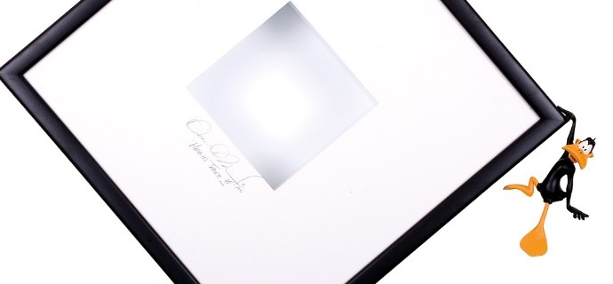 Hang in there - 28" x 30" - Shadow box