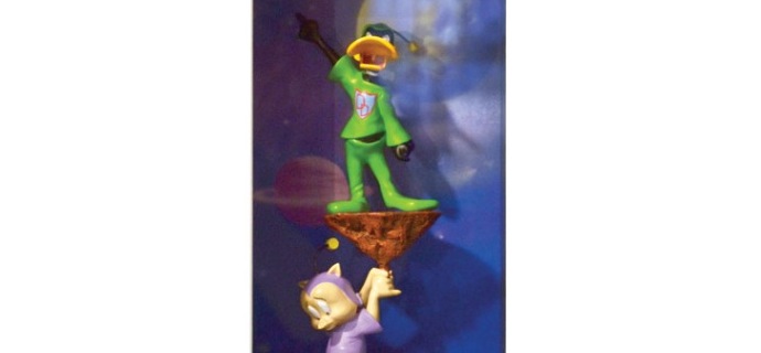 I claim this planet - 28" x 21" - Shadow box